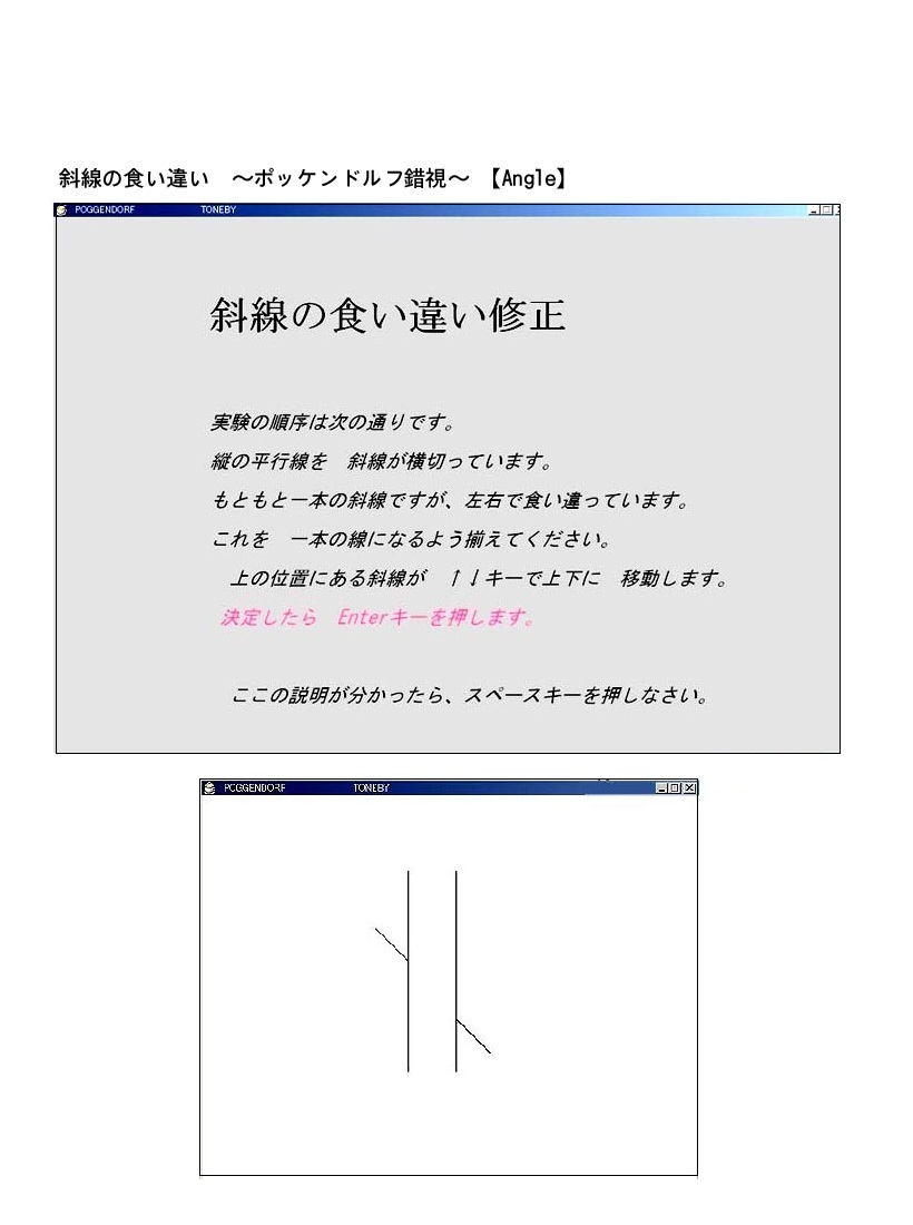 心理学実験教材【実験プログラム７種】