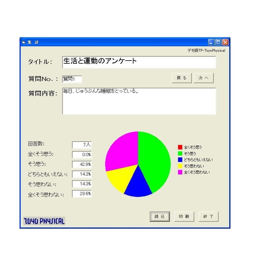 アンケート作成ソフトウェア